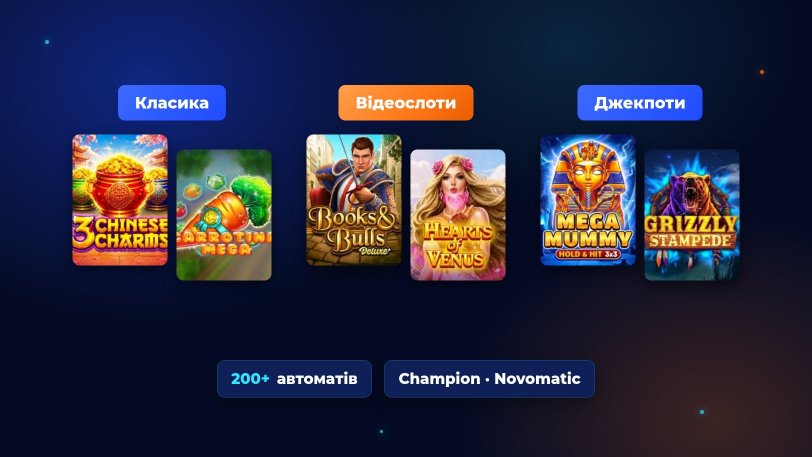 Ігрові автомати Sportloto — класика, відеослоти і джекпоти